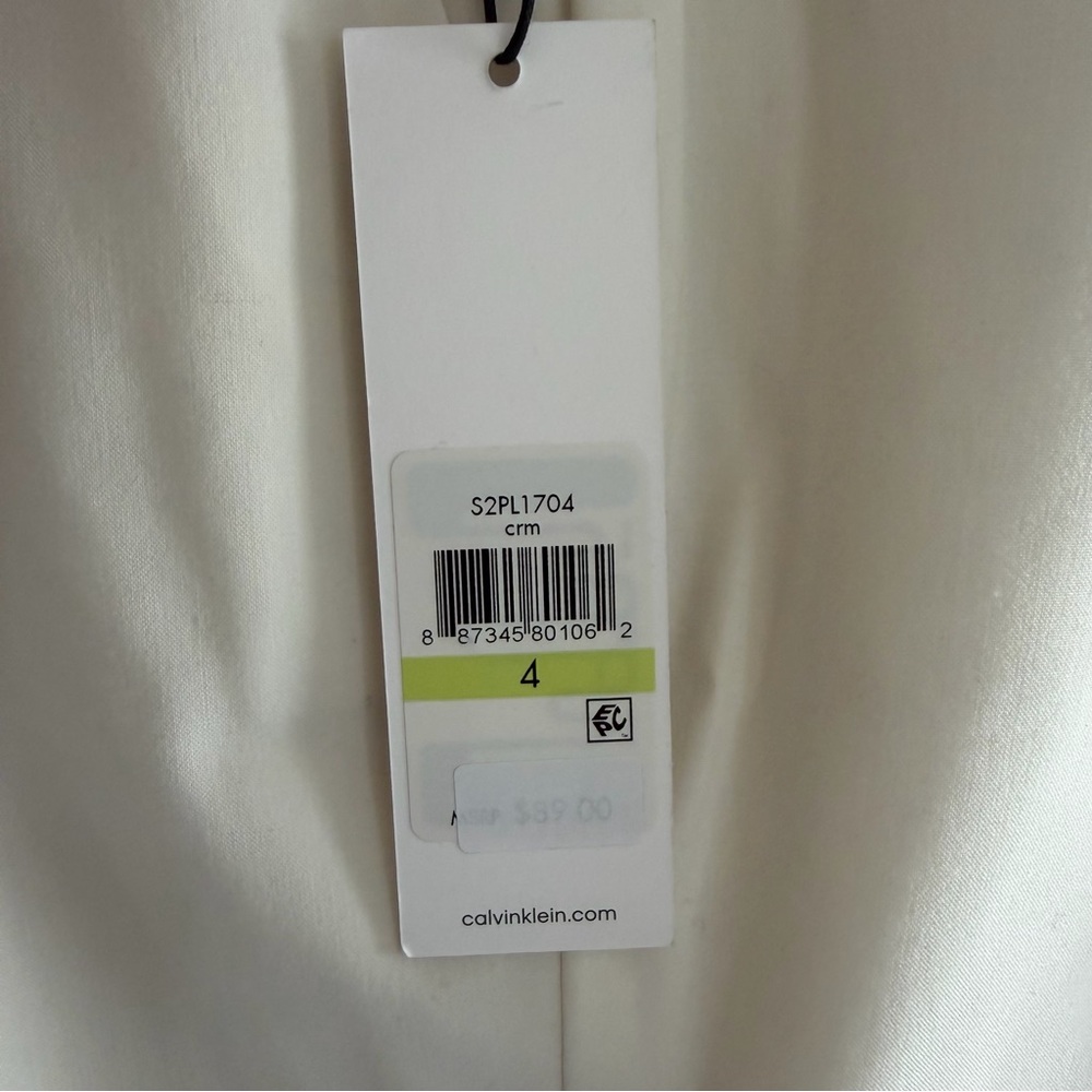 Calvin Klein Cream Trousers - Picture 4 of 9